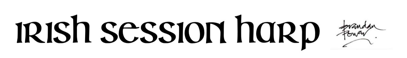Irish Session Harp Logo